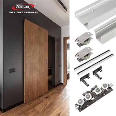 Niewidoczny system drzwi przesuwnych Temax Ghost do projektowania drzwi