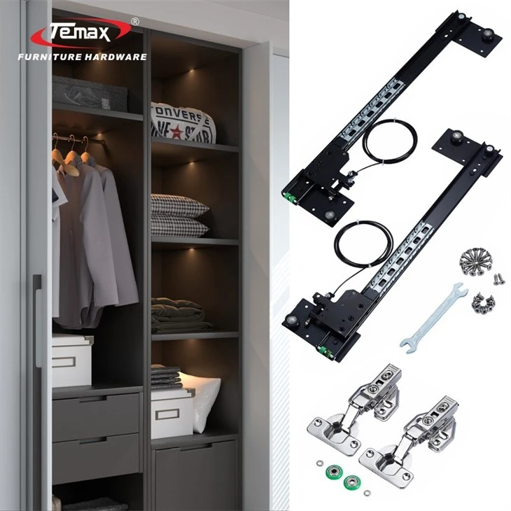 Wardrobe pocket door system (6)